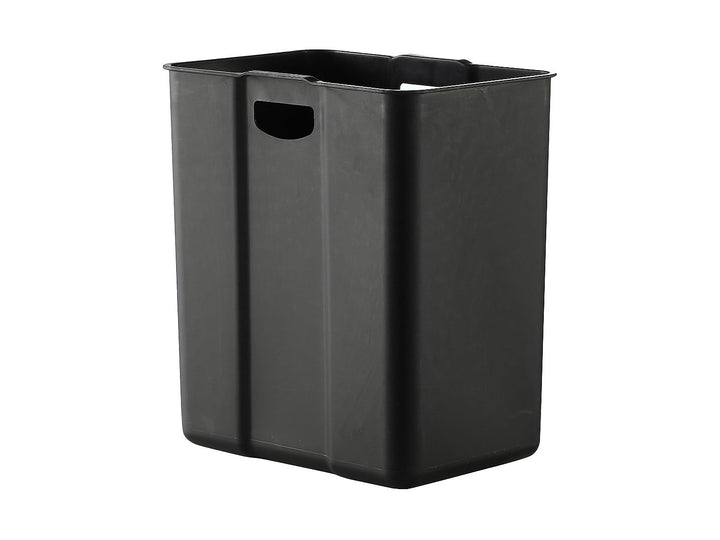 Vente-unique Tretabfalleimer aus Edelstahl - 3 Behälter - 60 l - DUMEO