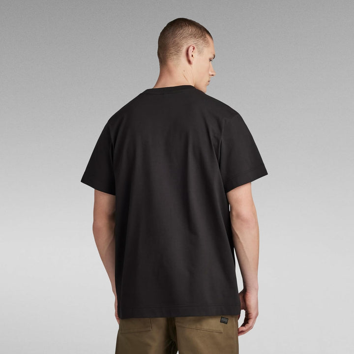 G-STAR RAW Herren Essential Loose T-Shirts S Schwarz (Dk Black D23471-c784-6484), S Schwarz (Dk Blac