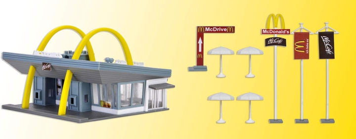 Vollmer 47765 N McDonald´s Schnellrestaurant mit McDrive Bausatz