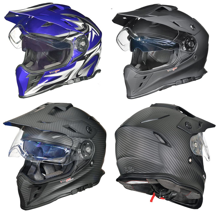 RX-967 Crosshelm Integralhelm Quad Cross Enduro Motocross Offroad Helm Pinlock, XS (53-54)