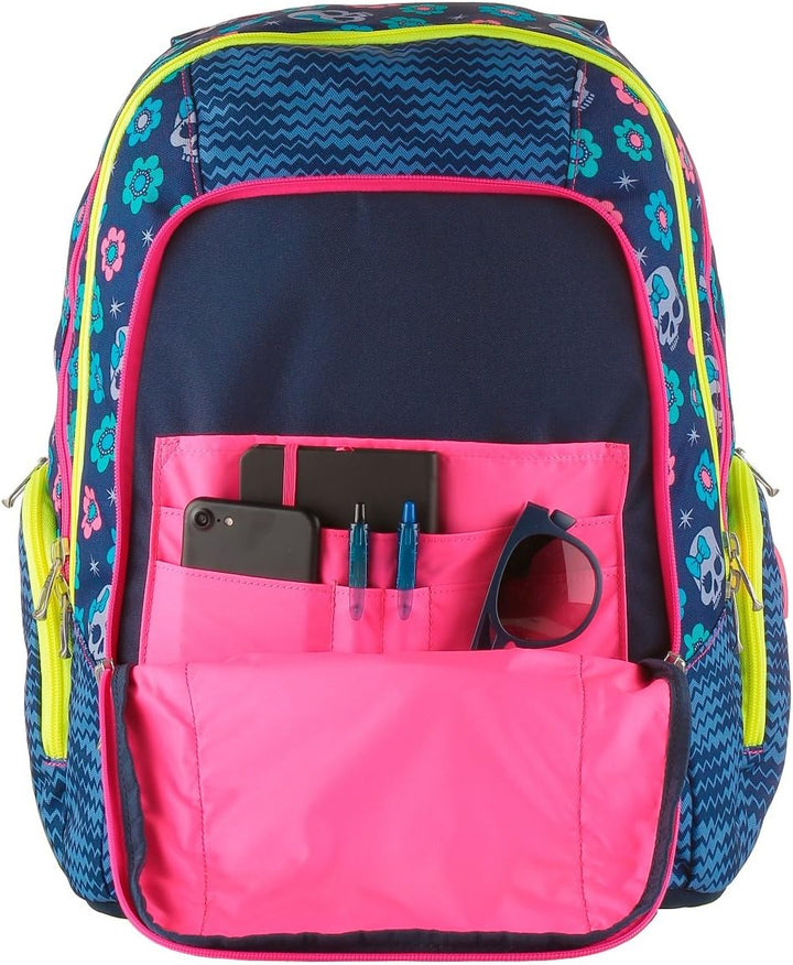 Seven Advanced, Mexi Girl, Blau, 30 Lt, Doppelfach, Schule &amp; Freizeit, blau, Taglia unica, kinderruc