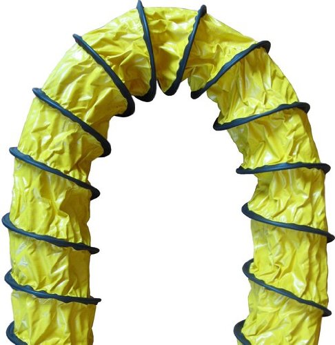 Luftverteilungsschlauch, Abluftschlauch, flexible Rohrleitung, Belüftung (Ø 20 cm / 10 Meter), Ø 20