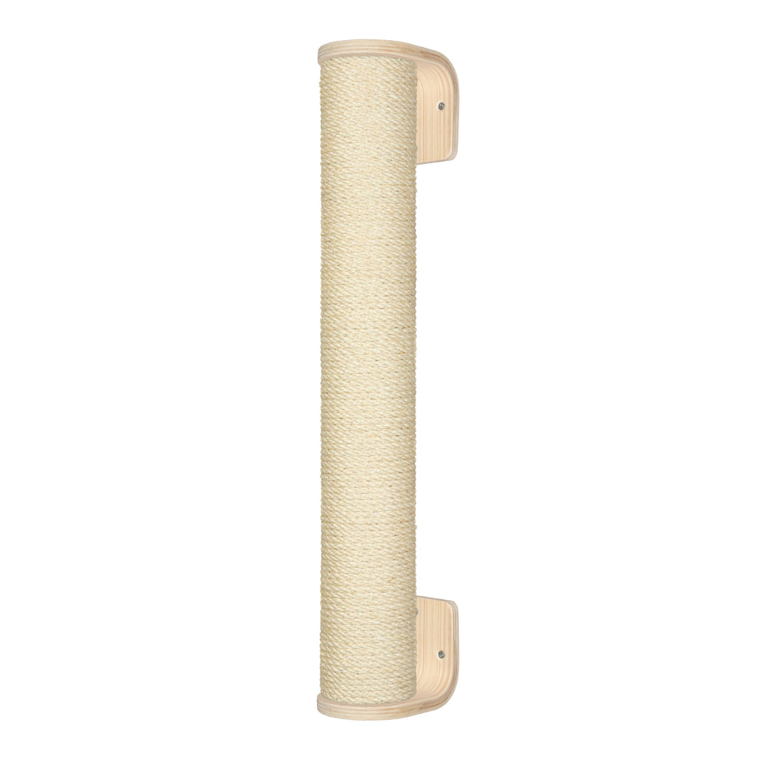 Kratzbaumland 9 cm Relax-Kletterstange Kratzstange Wandelement für Katzen (40 cm, Natur) Stammlänge: