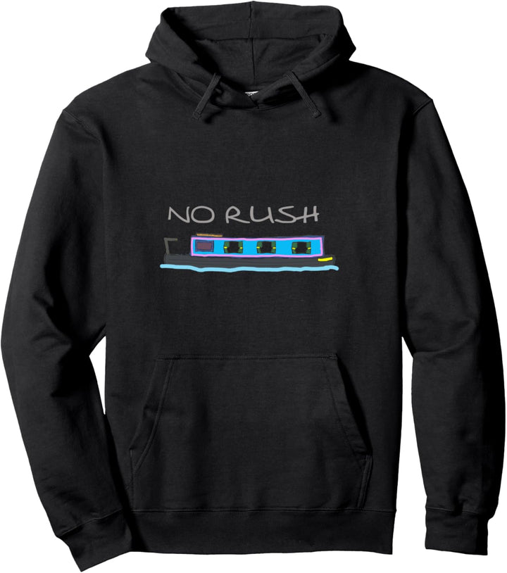 Narrowboat Tshirt Pullover Hoodie