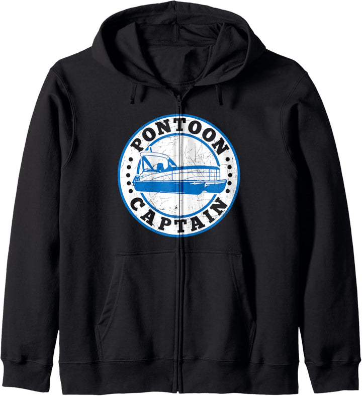 Geschenke für den Kapitän eines Pontonbootes Kapuzenjacke