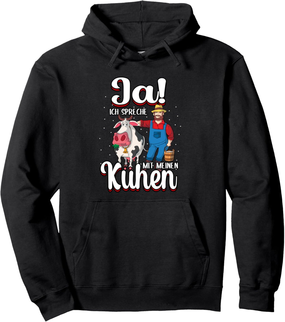 Farmer Kühe Landwirt Landwirtschaft Bauer Pullover Hoodie