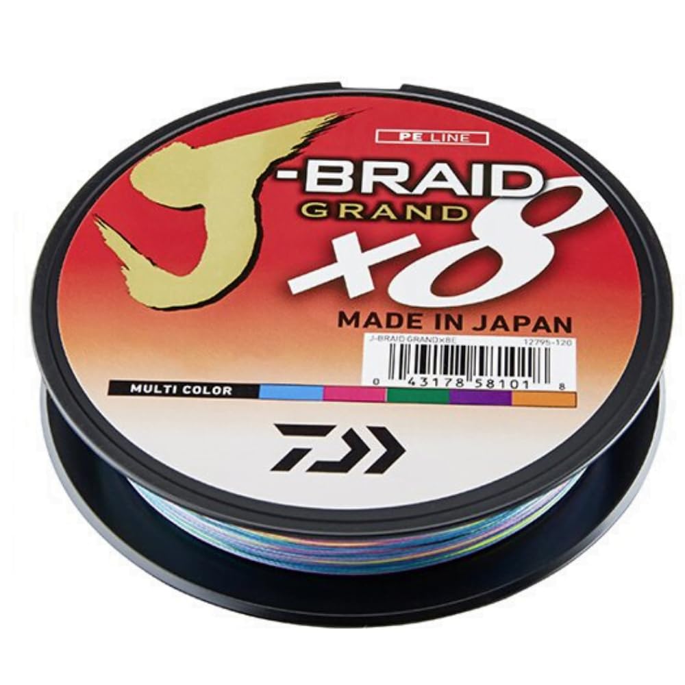 Daiwa - Fishing Braid J Braid Grand 28/100 500 M - Multicolore - 12795528