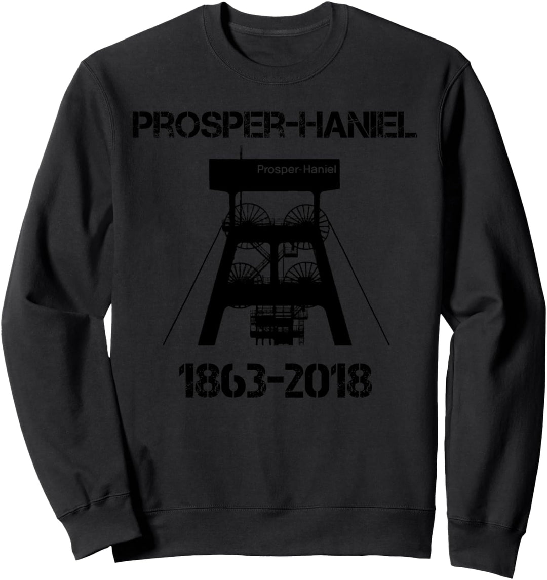 Ruhrpott Zeche Prosper-Haniel Bottrop Ruhrgebiets Kumpel Sweatshirt
