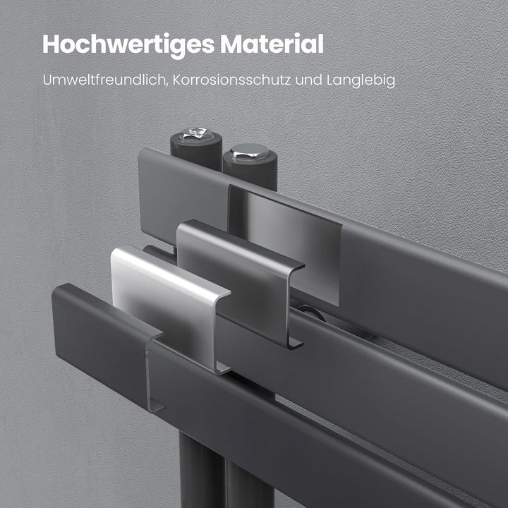 Heilmetz Badheizkörper Flach Design Heizkörper Handtuchtrockner für Badezimmer Handtuchheizkörper mi