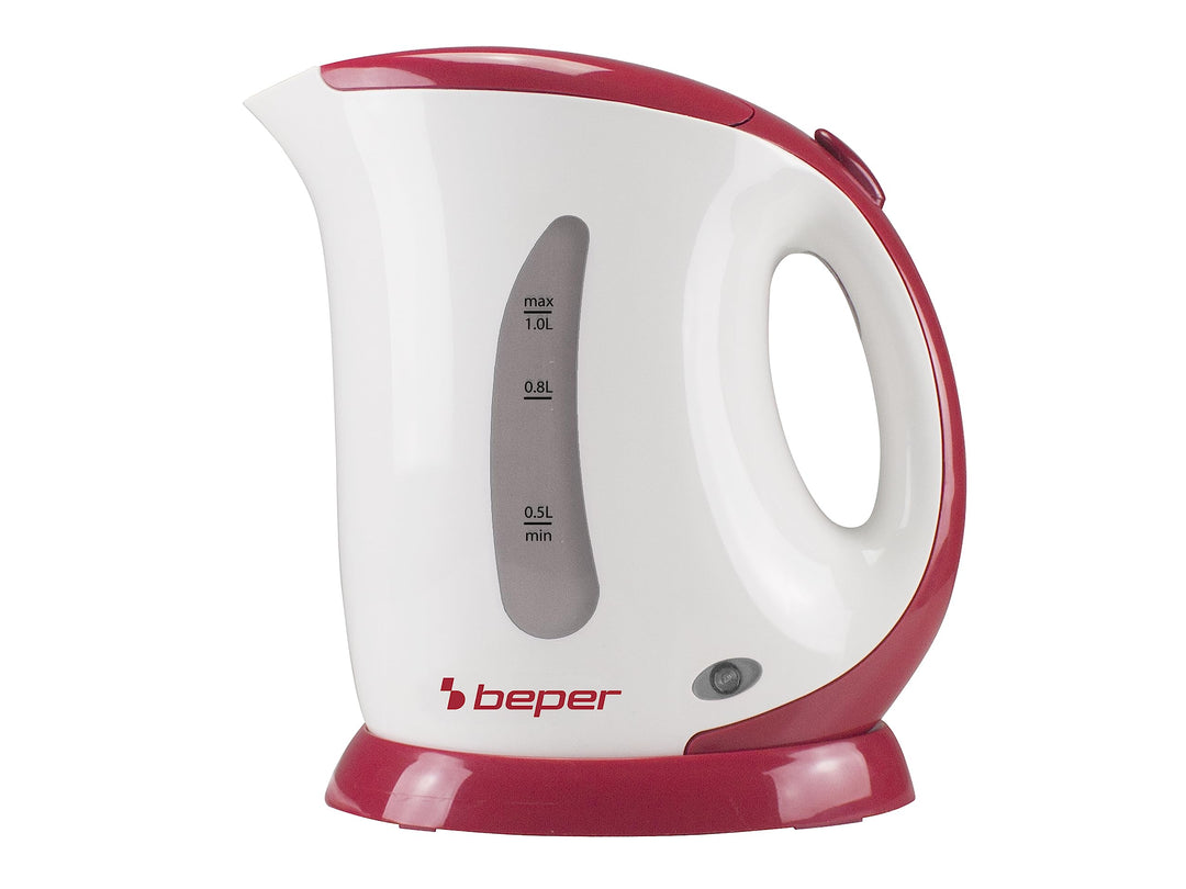 BEPER BB.050 Elektrischer Wasserkocher, Fassungsvermögen 1 l, Anzeige mit Skalierung, automatische A