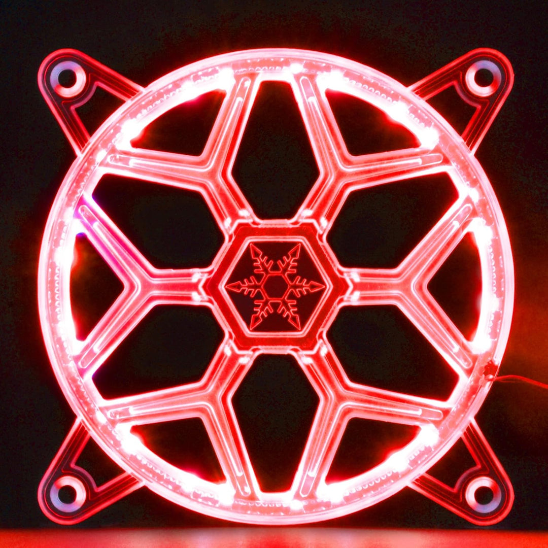 SilverStone SST-FG121 - 120 mm Lüftergitter mit 24 integrierten RGB LED, SST-FG121