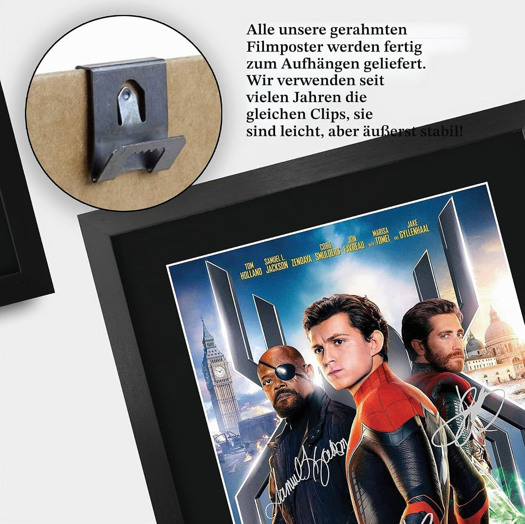 HWC Trading A3 FR Spider-Man: Far From Home Movie Poster Tom Holland Signed Geschenk GESTALTET A3 Sp