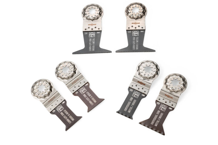 FEIN Best of E-Cut | Starlock | Wood & Metal | Zaagbladenset | 6-delig