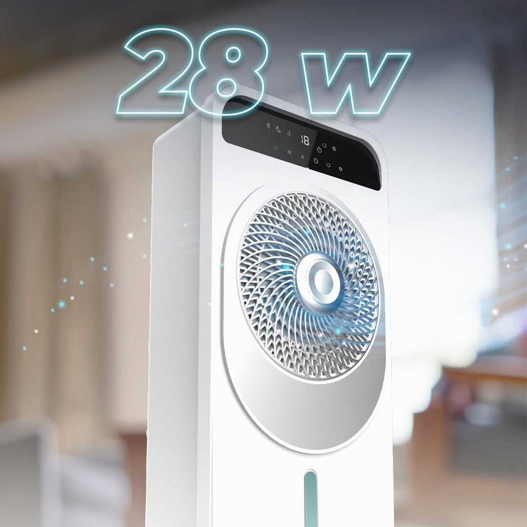 Cecotec - Verdunstungskühler mit EnergySilence 5000 Cool Wave Fernsteuerung 28W, DC Motor, 5L Tank,