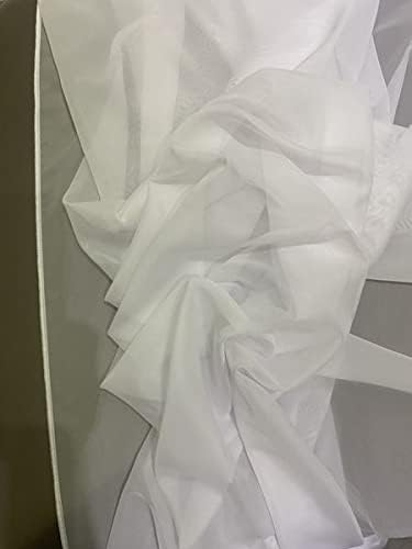 Fertiggardine weiss Store (Breite 340 cm Länge 225 cm), Breite 340 cm Länge 225 cm