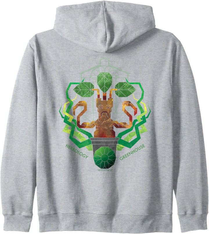Harry Potter Herbology Greenhouse Mandrake Kapuzenjacke