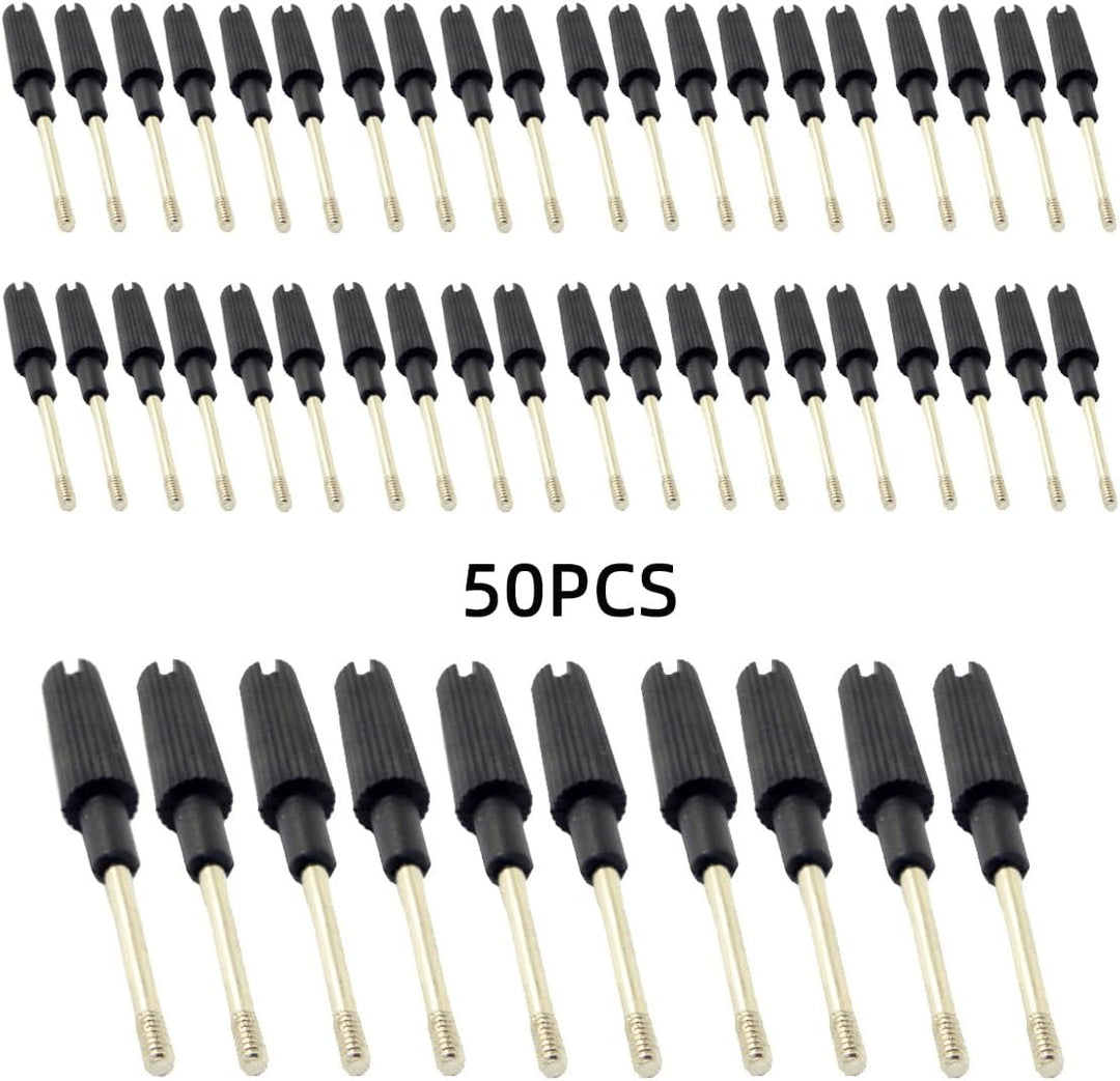 CY Kabelschrauben, Rändelschrauben Nr. 4–40 UNC, 47 mm Länge, Edelstahl-Umspritzung für Computer-DVI