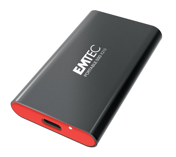 Emtec Externe SSD-Festplatte X210 Elite 512 GB – abwärtskompatibel mit USB 3.2 Gen1 und 2.0 – 3D NAN