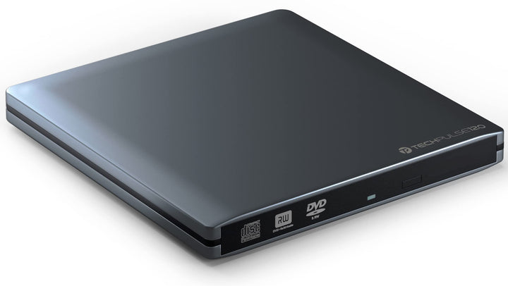 techPulse120 externer USB 3.0 DVD CD Brenner Laufwerk externes CDRW DVDRW Player Superdrive Portable