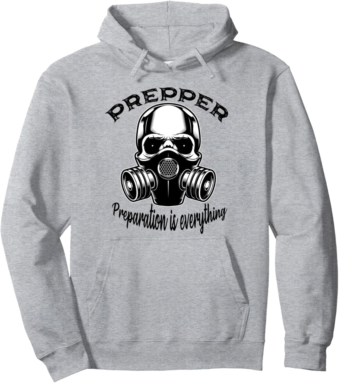 Prepper Preparation is everything Bushcraft Prepper Pullover Hoodie