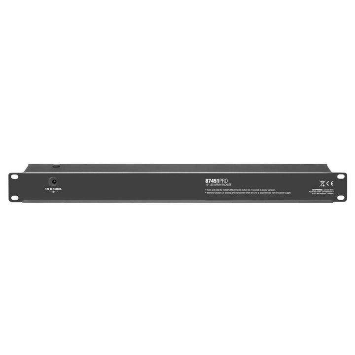 Adam Hall 19" Parts 87451 PRO - 19" LED Array Rack Light 1 HE weiss