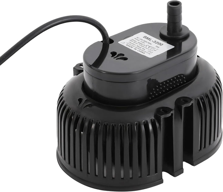 Pool Pumpe 75W Planschbecken Filterpumpe mit Wasserleitung, Anschlüsse, IPX8 Filterpumpe Pool für Te