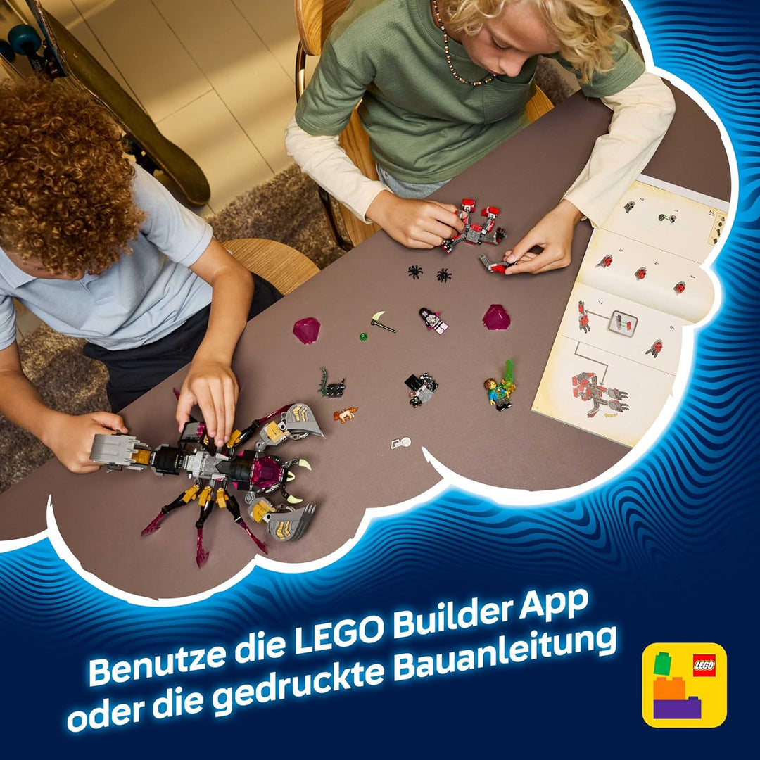 LEGO DREAMZzz 2in1 Albtraum-Skorpionbagger - Spielzeug in Wespenfigur verwandelbar - inkl. 3 Minifig