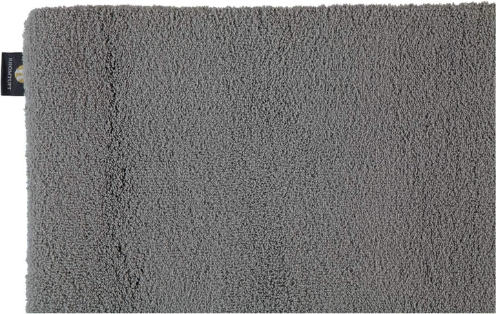Rhomtuft Badteppiche Square Kiesel - 85 50x60 cm, 50x60 cm