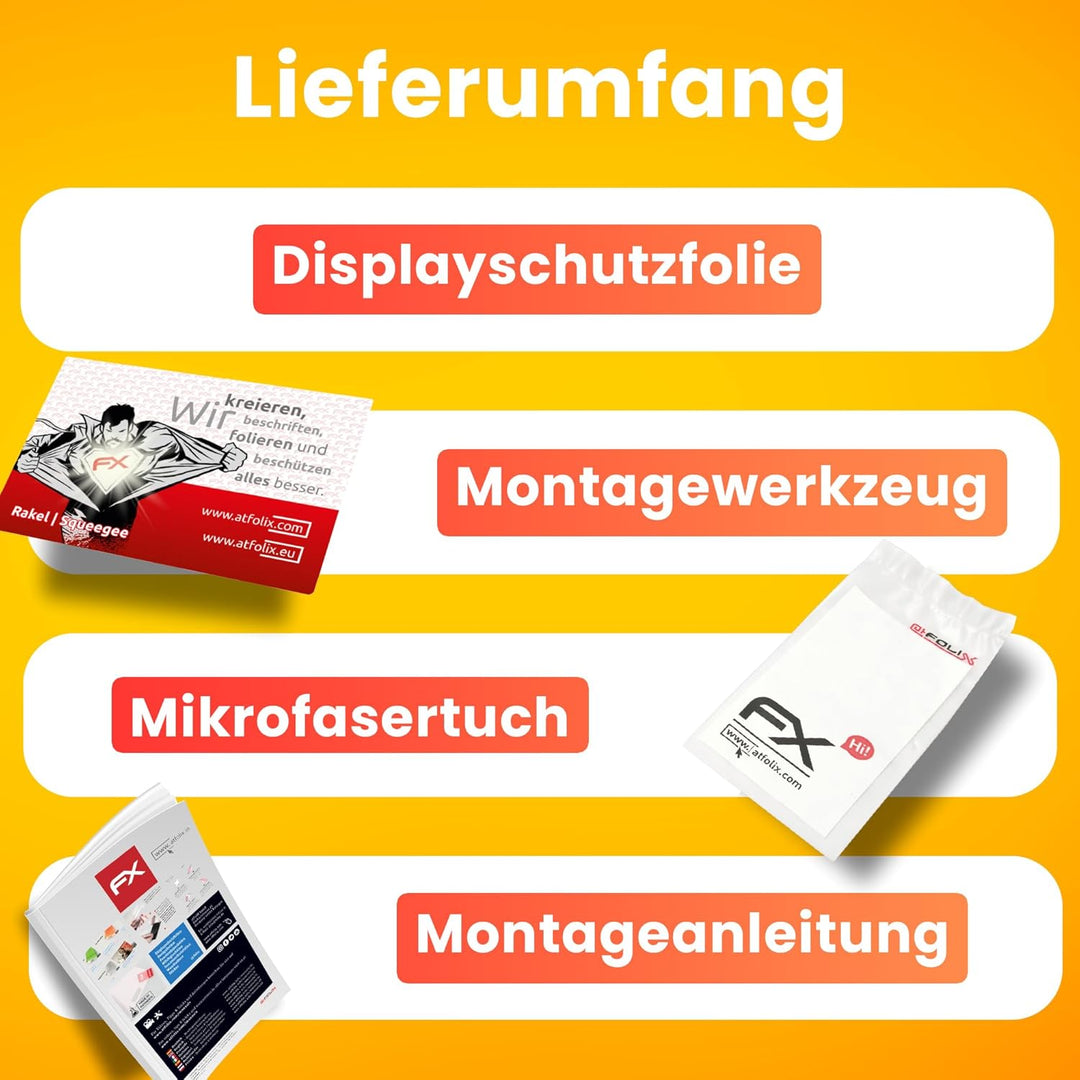 atFoliX Displayfolie kompatibel mit TCL NxtPaper 11 Gen 1 Schutzfolie, entspiegelnde und stossdämpfe