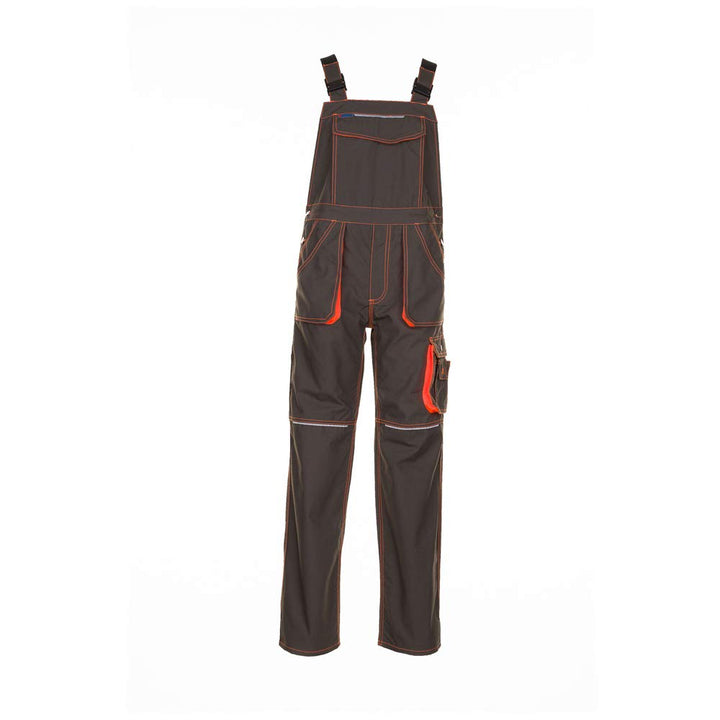 Planam Grösse 64 Unisex Basalt Neon Latzhose Oliv orange Modell 6232 Oliv/Orange 64, Oliv/Orange 64