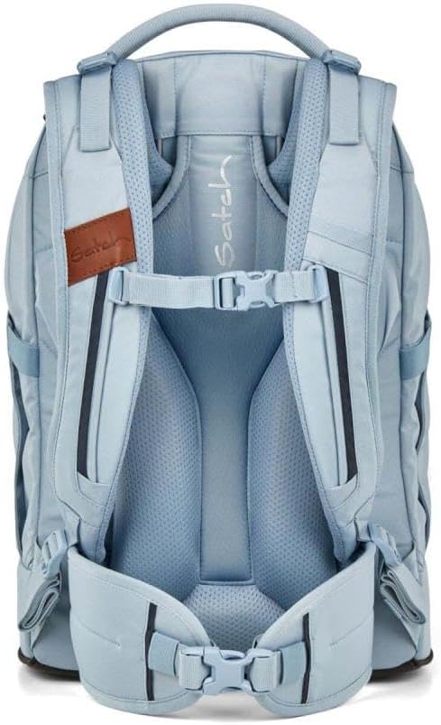 Satch pack Nordic Skandi Edition Schulrucksack Set 2tlg. inkl. Schlamperbox (Nordic Ice Blue), Nordi