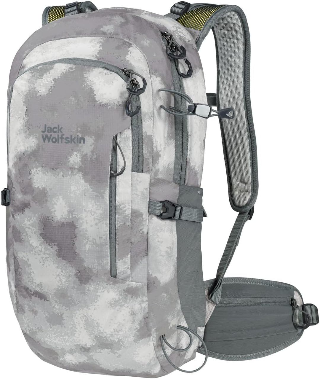 Jack Wolfskin Unisex Athmos Shape 20 Wanderrucksack Einheitsgrösse Silver All Over, Einheitsgrösse S