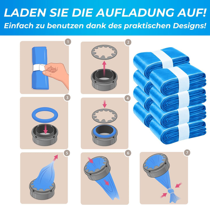 My Happy Nappy Nachfüllungen -【Kompatibel mit Tommee Tippee Sangenic Tec, Simplee Sangenic und Twist