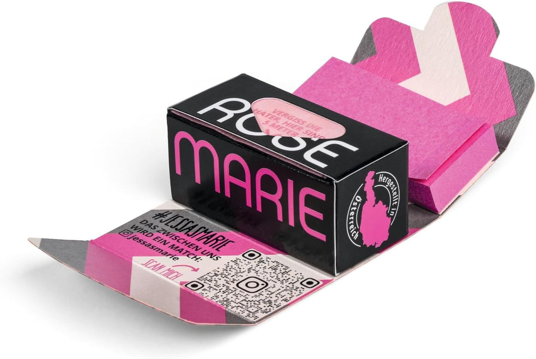 MARIE® ROSEMARIE Slim COMBI Rolls mit Rosa Tips 5 Meter x 20 Rolls | Rosa Longpapers und Tips zum Dr