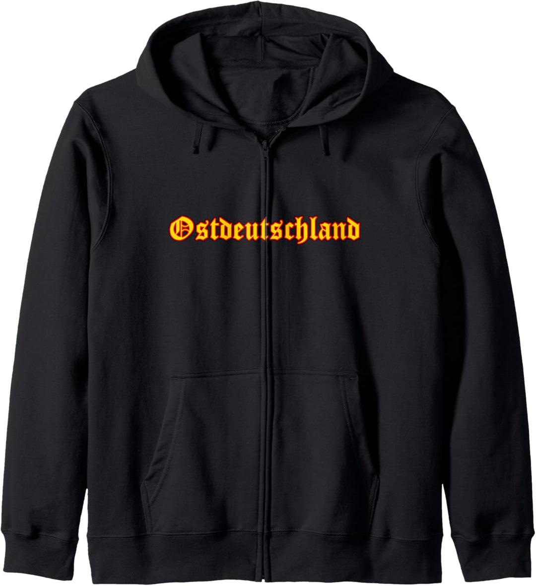 Ostdeutschland - Ostdeutscher - Ossi Kapuzenjacke