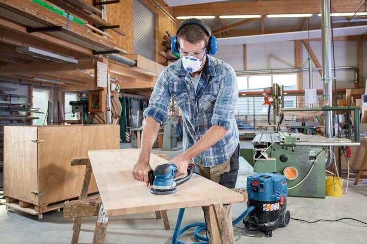 Bosch Professional Exzenterschleifer GET 75-150 (750 W, Schleifteller-Ø: 150 mm, im Karton) im Karto