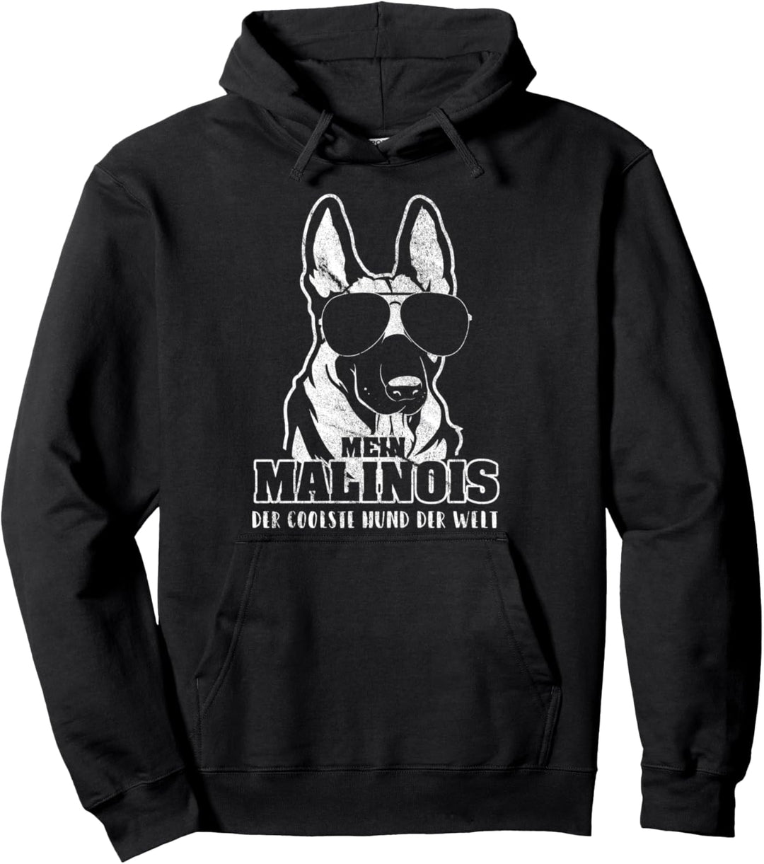 Mein Malinois der coolste Hund der Welt Malinois Geschenk Pullover Hoodie
