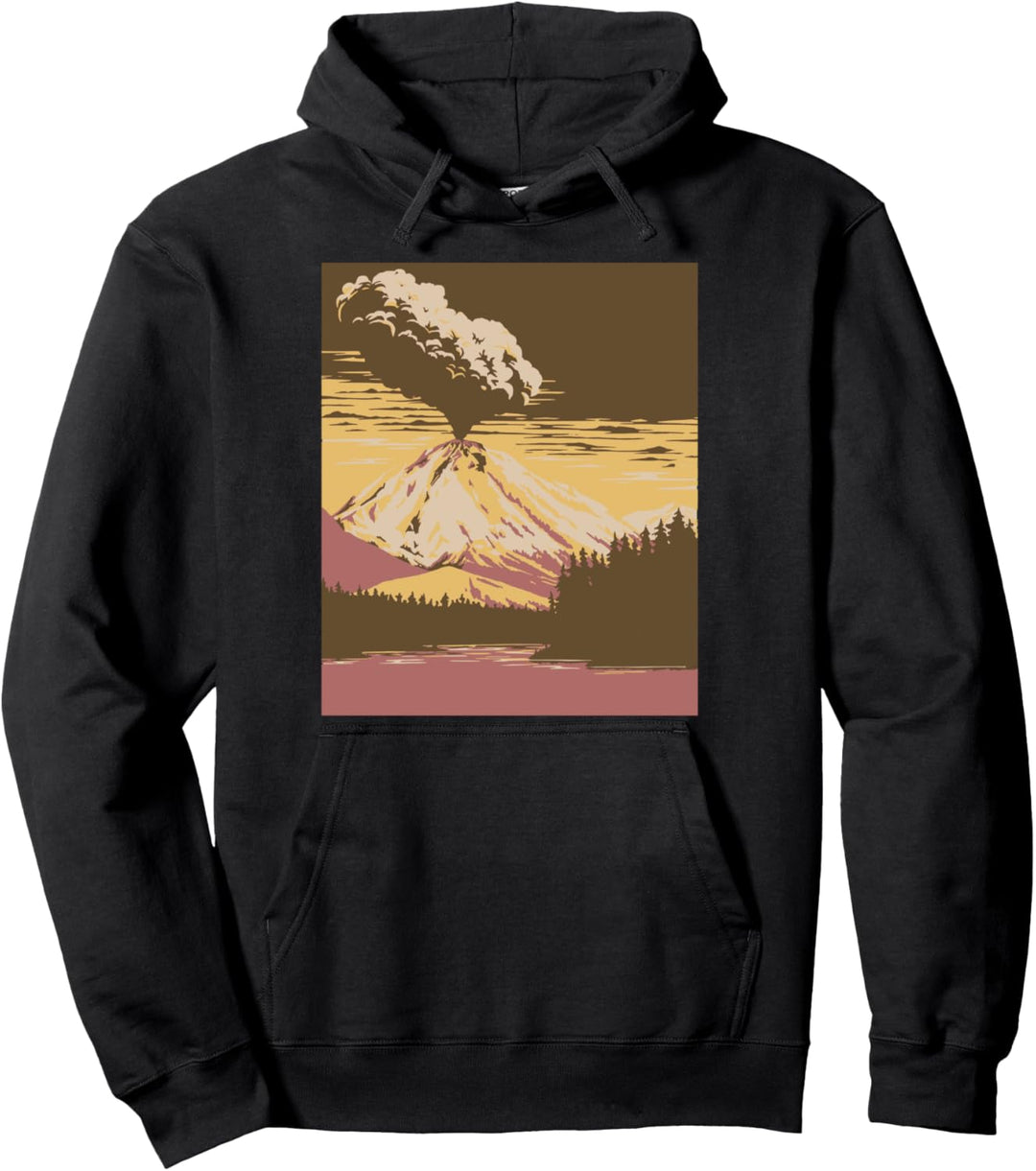 Vulkan - Supervulkan - Vulkanausbruch - Krater - Lava Pullover Hoodie