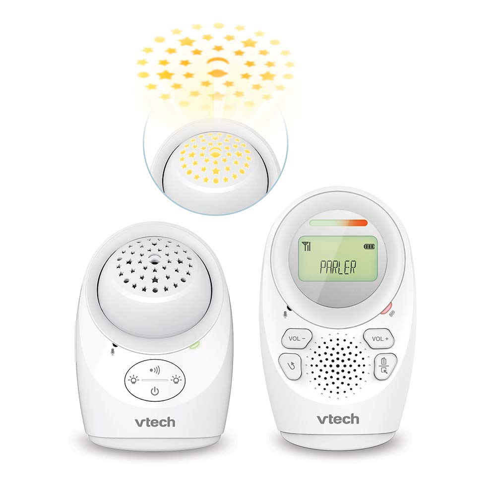 VTech - BM1212 - Babyphone mit Magie-Licht – Babyphone mit Audiofunktion und Projektion