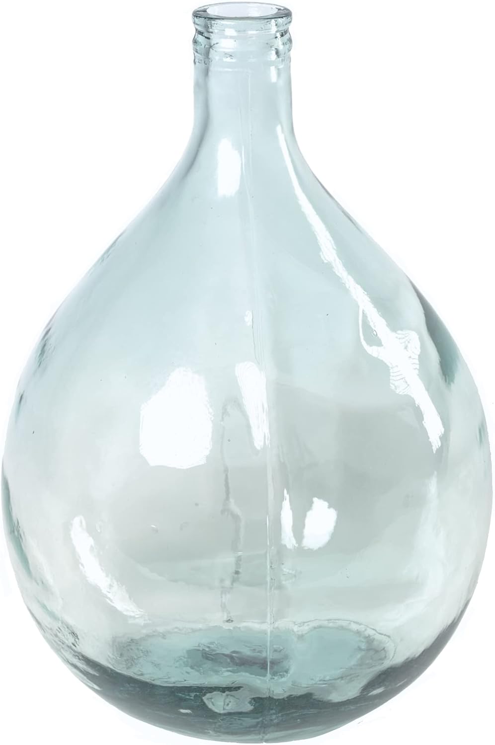 Weinballon 20L mit Korb + Gärröhrchen + 3 Korken, Kunststoffkorb, Glasballon, Gäreimer, Gärballon, W