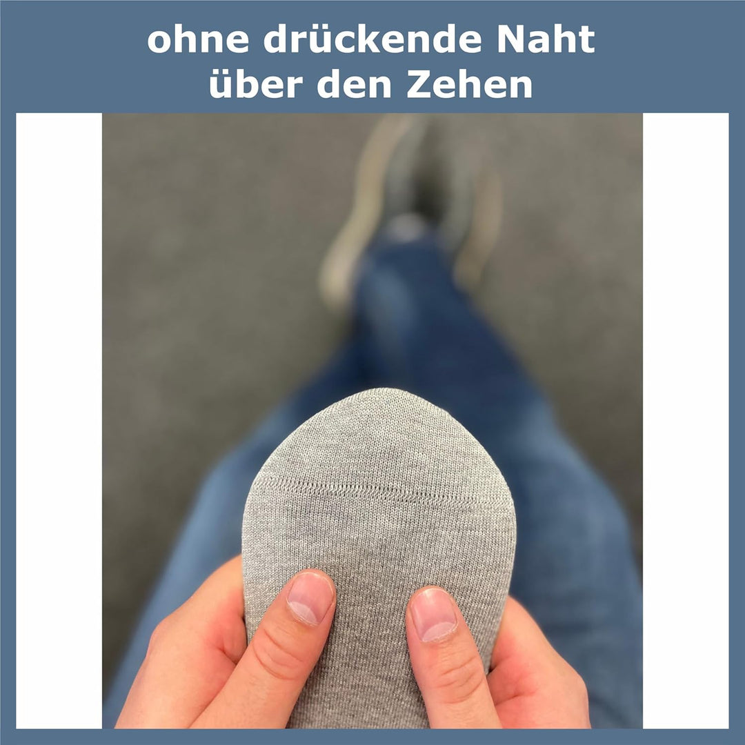 GAWILO Damen &amp; Herren Kniestrümpfe (4 Paar) lange Socken mit Komfortbund aus 80% Baumwolle | kein Ve