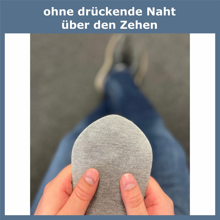GAWILO Damen &amp; Herren Kniestrümpfe (4 Paar) lange Socken mit Komfortbund aus 80% Baumwolle | kein Ve