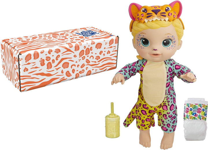Baby Alive F1231FF2 BA Rainbow Wildcats Leopard