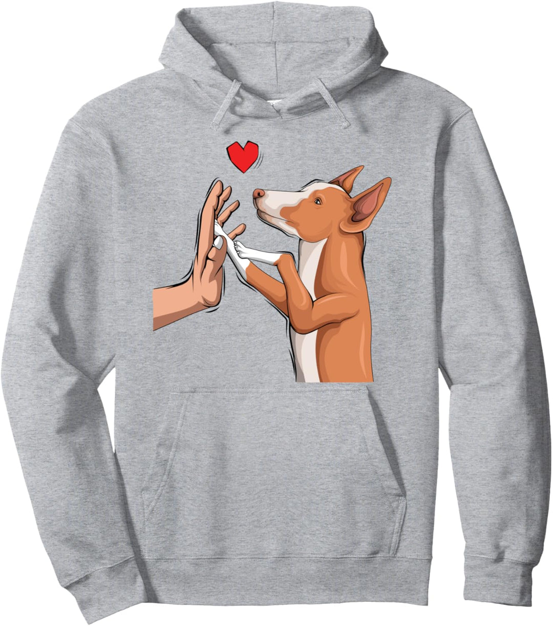 Podenco Hunde Liebe Frauchen Podenco Ibicenco Pullover Hoodie