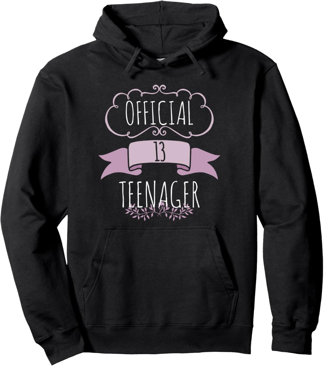 Offizielle Teenager 13 Jahre Mädchen 13. Geburtstag Geschenk Pullover Hoodie
