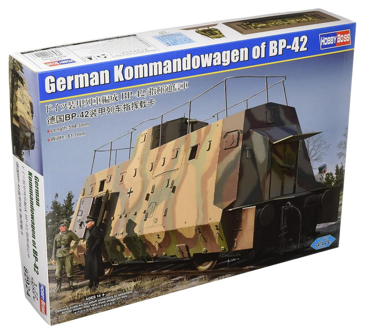 Hobby Boss 082924 1/72 Kommandowagen Plastikmodellbausatz, Modelleisenbahnzubehör, Hobby, Modellbau,