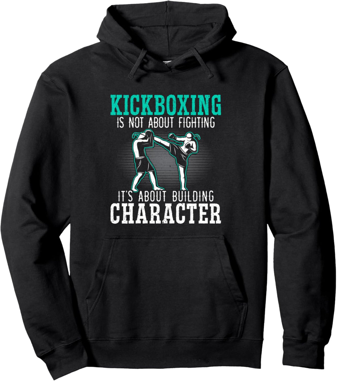 Kickboxen, Kickboxer, Kampfkampf, MMA Pullover Hoodie