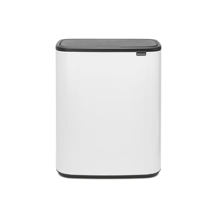 Brabantia Mülleimer, Weiss, 60 Liter 1 Inneneimer (60L) White, 1 Inneneimer (60L) White