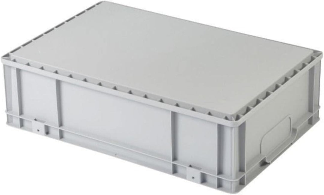 SparSet 5x Eurobox NextGen Insight Cover | HxBxT 22x30x40 | 20 Liter | Hoch/Blau | Eurobehälter, Tra
