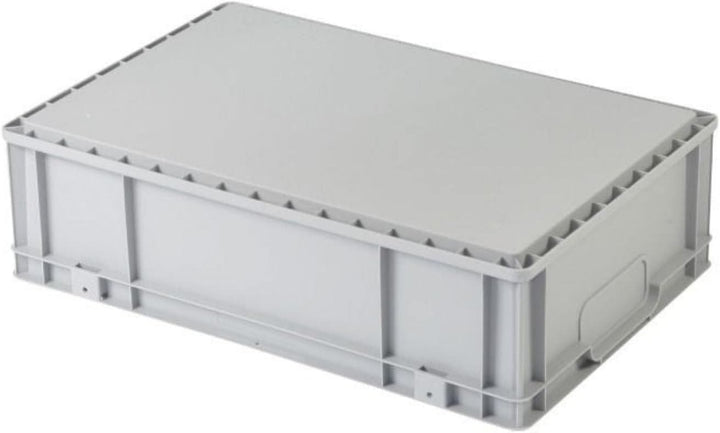 SparSet 5x Eurobox NextGen Insight Cover | HxBxT 22x30x40 | 20 Liter | Hoch/Blau | Eurobehälter, Tra